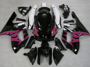 1998-2007 Rosa Blanco & Negro Yamaha YZF600 Carenado Moto