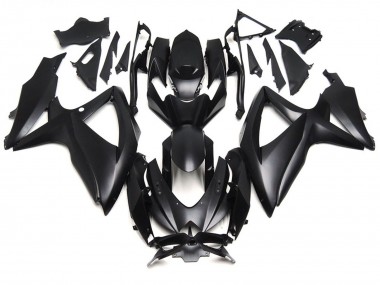 2008-2010 Negro Mate Intenso Suzuki GSXR 600-750 Carenado Moto