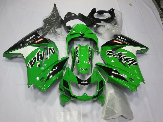 2008-2012 Ninja Verde Kawasaki Ninja 250 Carenado Moto