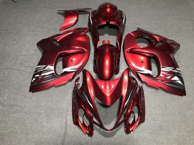 2008-2020 Rojo Brillante Suzuki GSXR 1300 Carenado Moto
