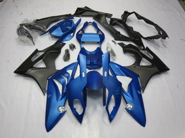 2009-2014 Alienígena Azul & Blanco BMW S1000RR Carenado Moto