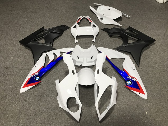 2009-2014 Alienígena Azul & Blanco BMW S1000RR Carenado Moto